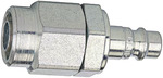 RIEGLER Nipple for coupl. I.D. 7.2 - 7.8, »stream line«, hard./gal. steel