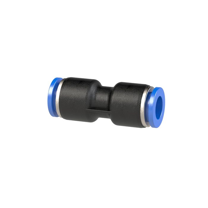 [109794] RIEGLER Straight push-in connector »Blue Series«, for hose exterior Ø 6