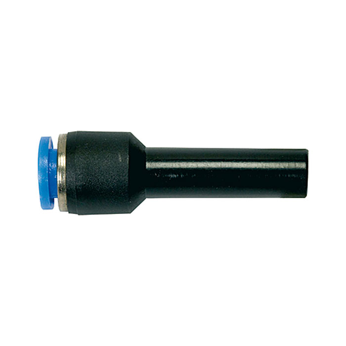 [109877] RIEGLER Straight push-in connector »Blue Series« hose Ø 4 plug nip. 8