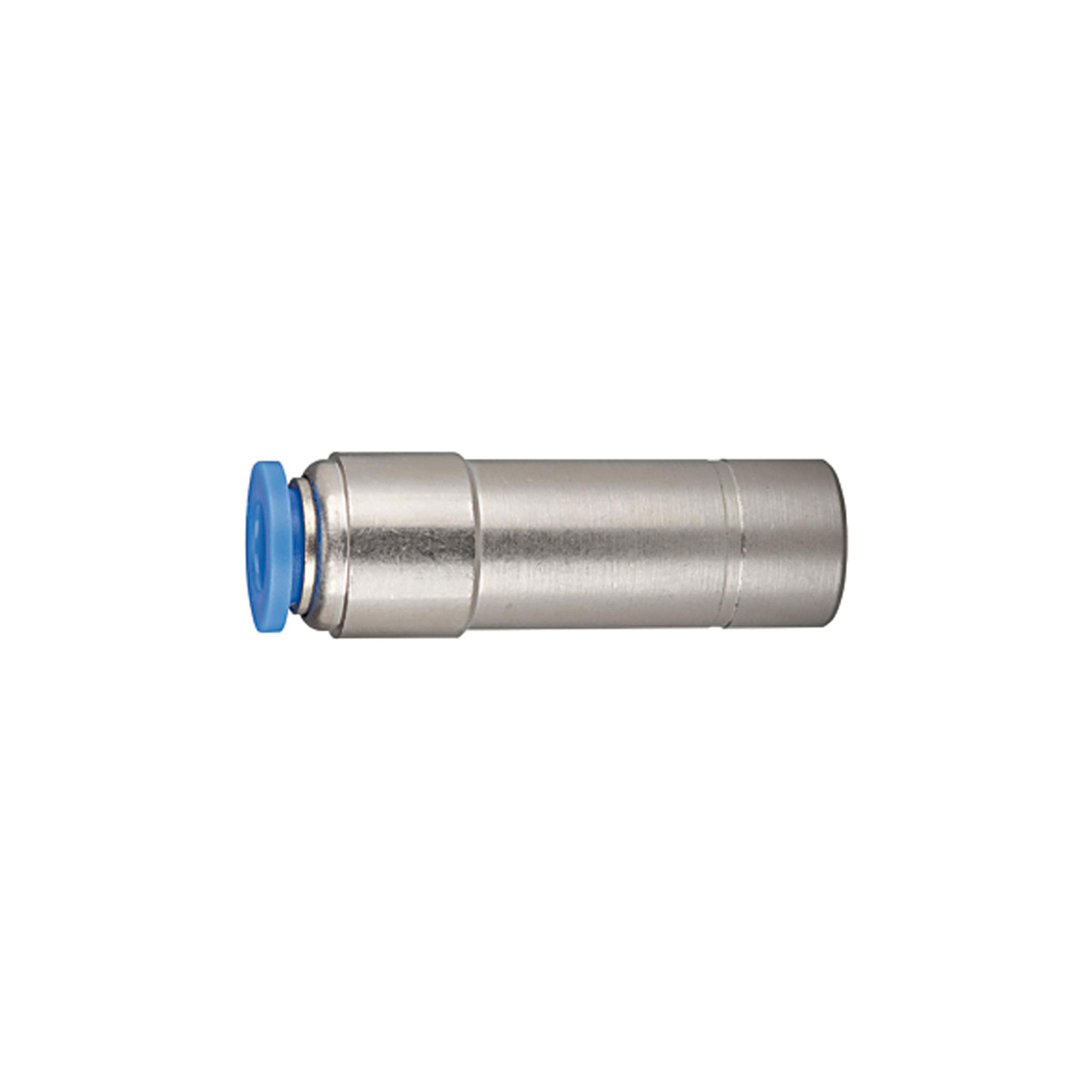[109880] RIEGLER Straight push-in connector »Blue Series« hose Ø 6 plug nip. 12
