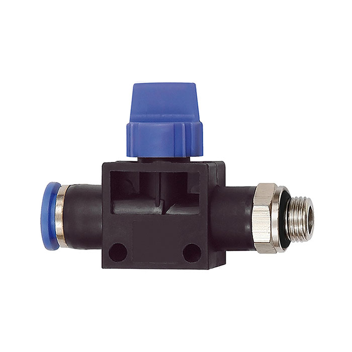RIEGLER 3/2-way valve »Blue Series«, Plug connector, G 3/8 o.