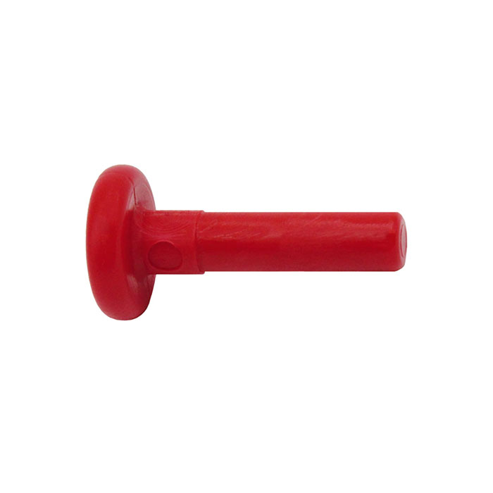 [110353] RIEGLER Verschlussstopfen POM, Stutzen 12 mm, Farbe rot