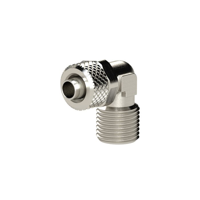 [110532] RIEGLER Angled screw-in fitting, ET conical, R 1/8, for hose 8/6 mm