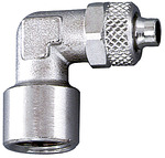 [110550] RIEGLER Angled screw-on fitting, G 1/8, for hose 5/3 mm, AF 10