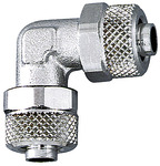[110578] RIEGLER Angled connector, for hose 4/2 mm, AF 9, nickel-plated brass