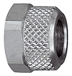 RIEGLER Überwurfmutter, M8x0,75, für Schlauch 6/4 mm, SW 8, MS vern.