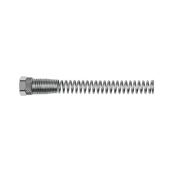 RIEGLER Coupling nut with kink protection spring, for hose 8/6 mm