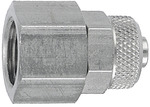 RIEGLER Straight screw-on fitting, G 1/4 i., for hose 8/6 mm, AF 17