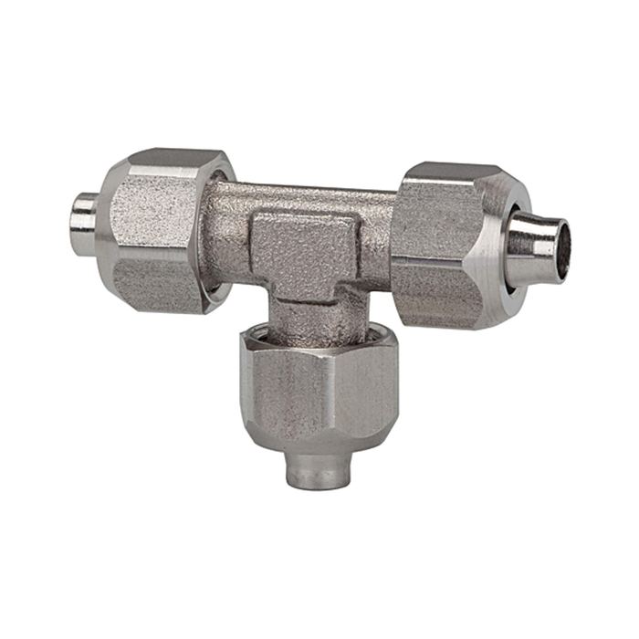 [110715] RIEGLER T-connection, for hose 6/4 mm, AF1 12, AF2 10