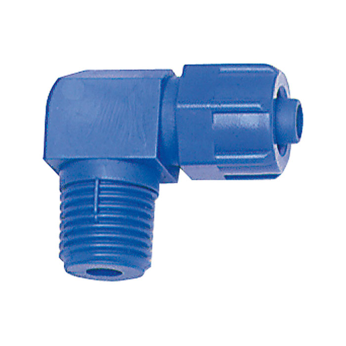 RIEGLER Angled fitting, rigid, R 1/8 o., for hose 8/6 mm
