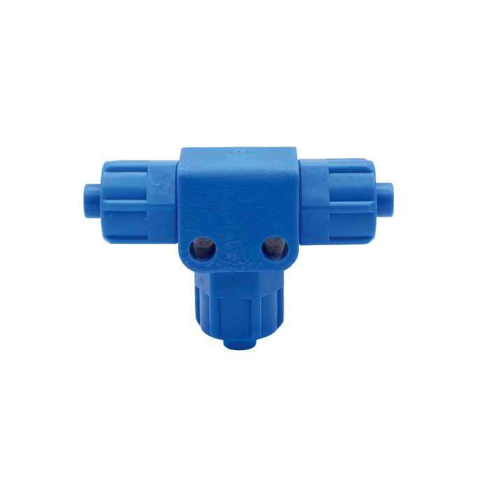[110744] RIEGLER T-fitting, rigid, for hose 6/4 mm, POM