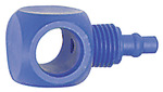 RIEGLER Single ring supports, for G 1/4, for hose 6/4 mm, POM