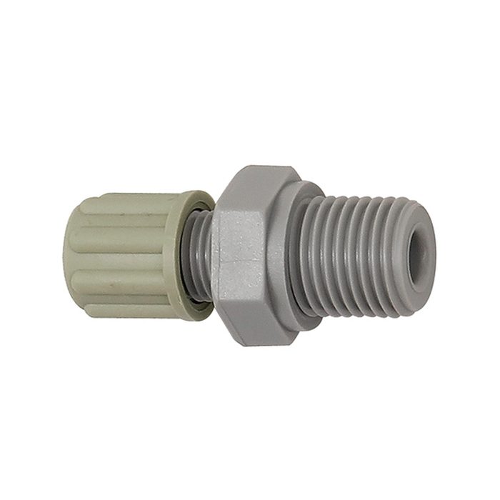 [110770] RIEGLER Gerade Einschraubverschraubung, G 1/4 a., f. Schlauch 9/12 mm, PA
