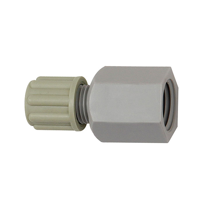 RIEGLER Straight screw-on fitting G 1/2 i., for hose 4/6 mm, AF 27, PA