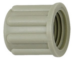 RIEGLER Rändelmutter, M18x1,5, für Schlauch 9/12 mm, PP