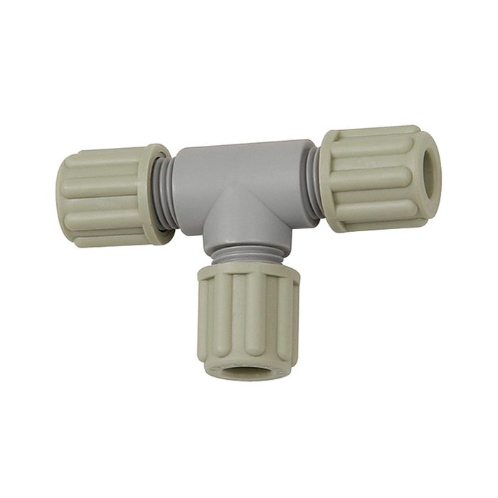 [110837] RIEGLER T-hose fitting, for hose 6/8 mm, PA