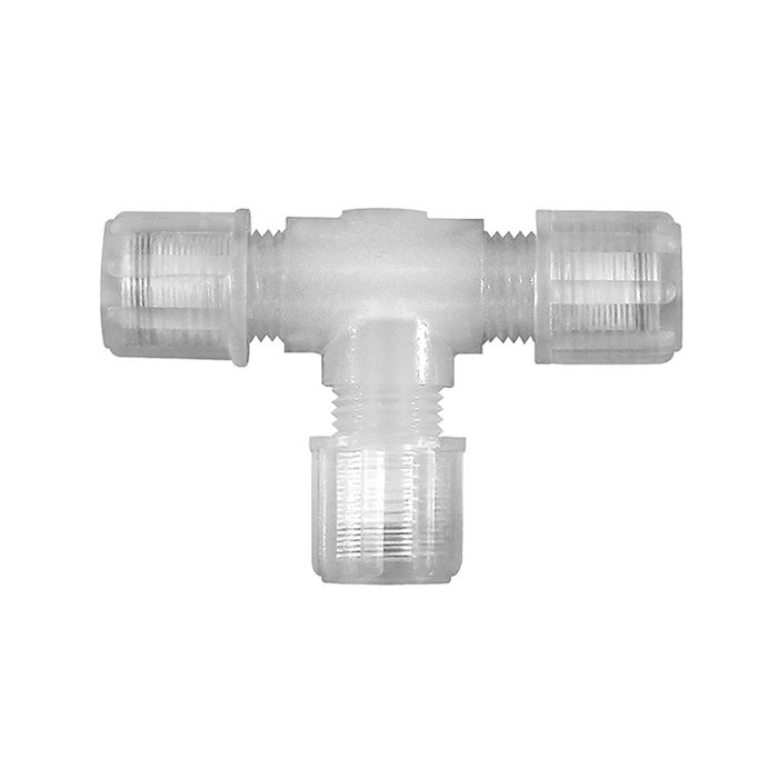 [110935] RIEGLER T-hose fitting, for hose 6/8 mm, PFA