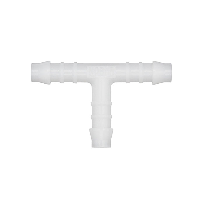 RIEGLER T-hose fitting supports, for hose I.D. 8 mm, POM