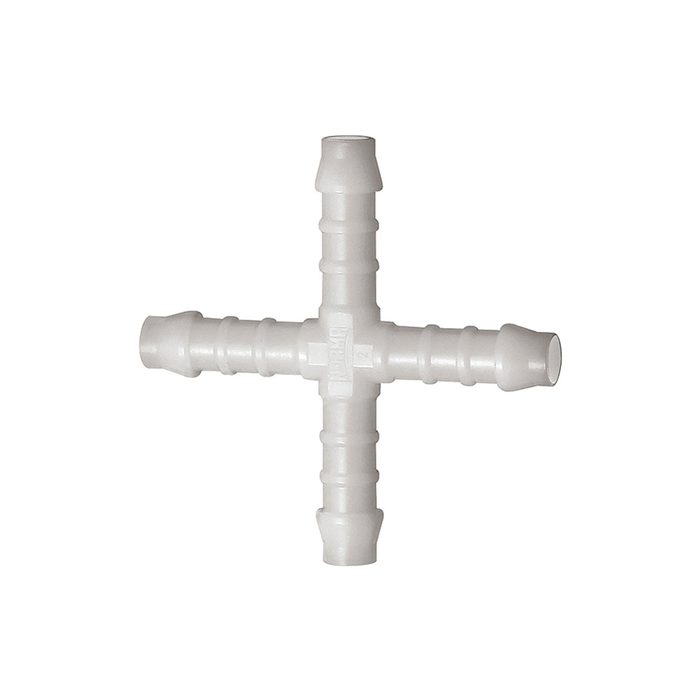 [111054] RIEGLER Kreuzverbindungsstutzen, für Schlauch LW 6 mm, POM