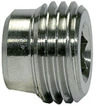 RIEGLER Locking screw, Hexagonal socket, without flange, G 1/8