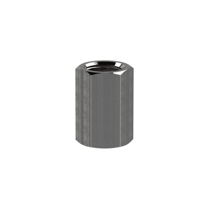 [111793] RIEGLER Bushing, Exterior hexagonal, M5, AF 8, Stainless steel 1.4571