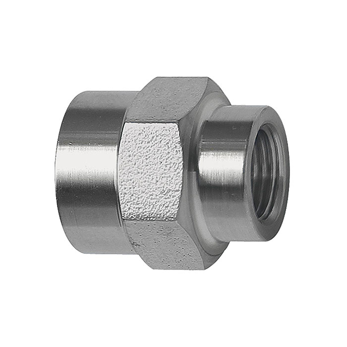RIEGLER Bushing, Exterior hexagonal, reducing, G 1/8, M5