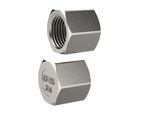 RIEGLER Verschlusskappe, Sechskant, G 1/2, SW 26, Edelstahl 1.4408