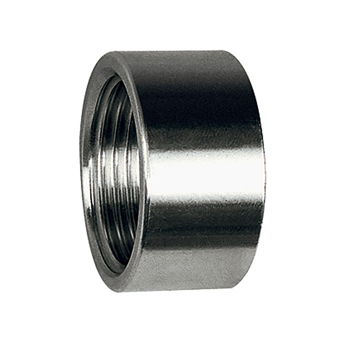 RIEGLER Bushing, round, Short design, G 1 1/2, Stainless steel 1.4408