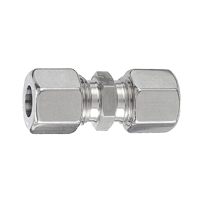 [112397] RIEGLER Gerade Verschraubung, Rohr-Außen-Ø 10mm, Edelstahl 1.4571, 315bar