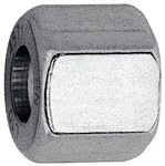 RIEGLER Überwurfmutter, M12x1,5, Rohr-Außen-Ø 6 mm, Edelstahl 1.4571