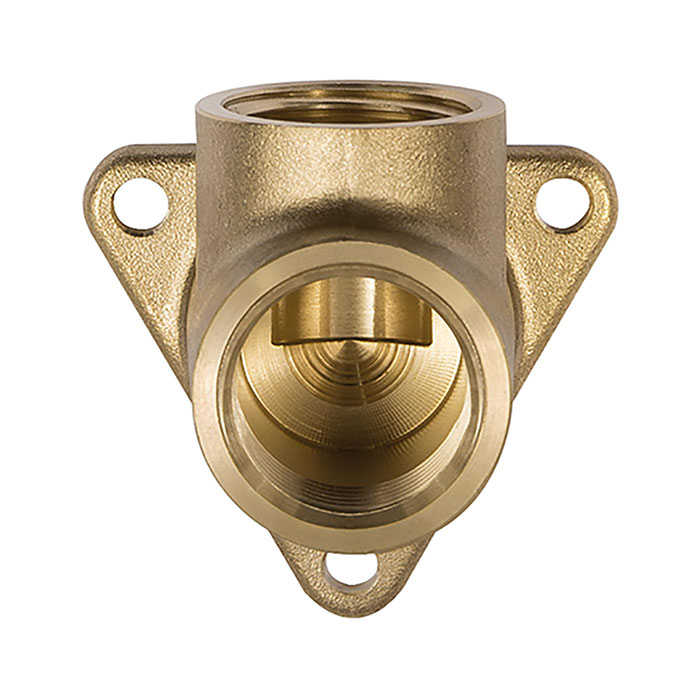 RIEGLER Ceiling bracket (for wall mounting), 2 x G 3/8 IT