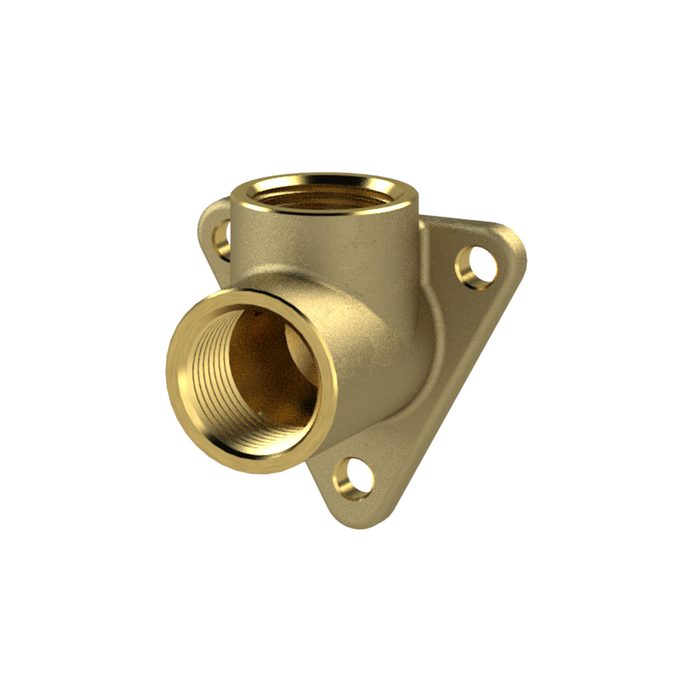[112610] RIEGLER Ceiling bracket (for wall mounting), 2 x G 3/4 IT