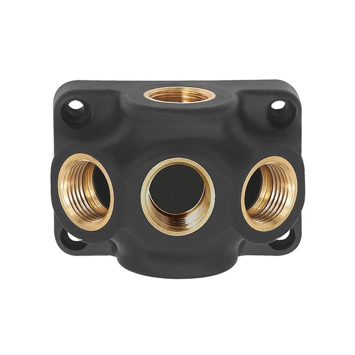 [112615] RIEGLER Endverteiler, Eingang G 1/2, Anschluss 3 x G 1/2