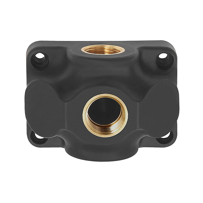 RIEGLER Through distributor, Input/Output G 1/2, Connection 1 x G 1/2
