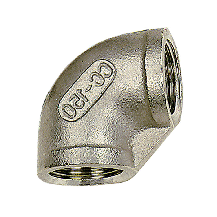 RIEGLER Winkelstück 90°, innen/innen, Rp 1/4, Edelstahl 1.4408