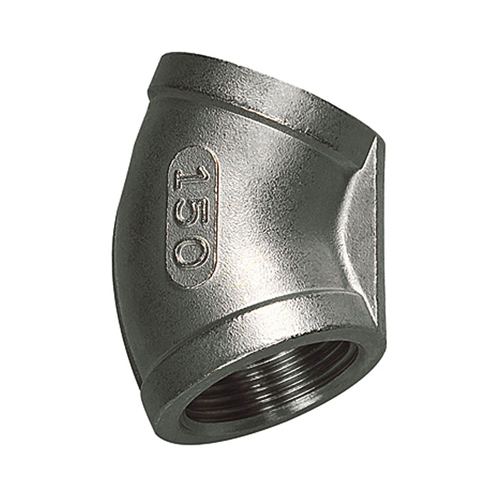 RIEGLER Winkelstück 45°, innen/innen, Rp 1/8, Edelstahl 1.4408