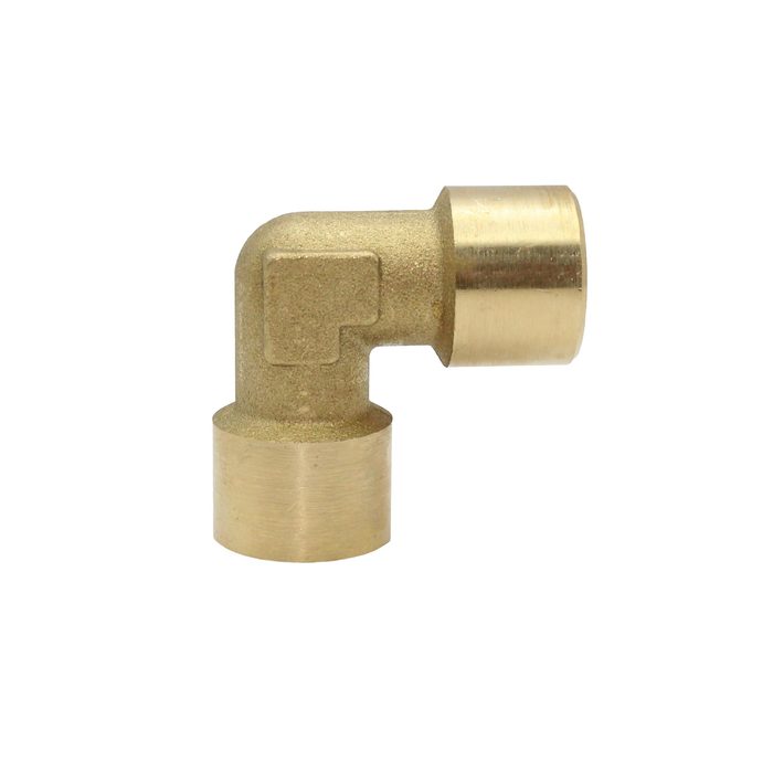 [112706] RIEGLER Angled piece, interior / interior, G 3/4, AF 25, Bright brass