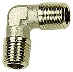 RIEGLER Winkelstück, außen/außen, R 1/8, SW 10, Messing vernickelt
