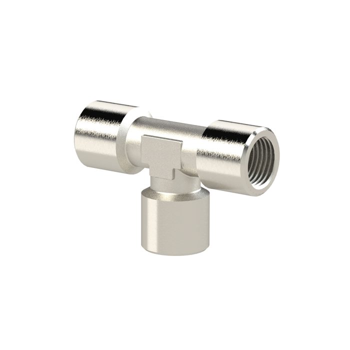 [112765] RIEGLER T-piece, Interior/interior/interior, M5, nickel-plated brass