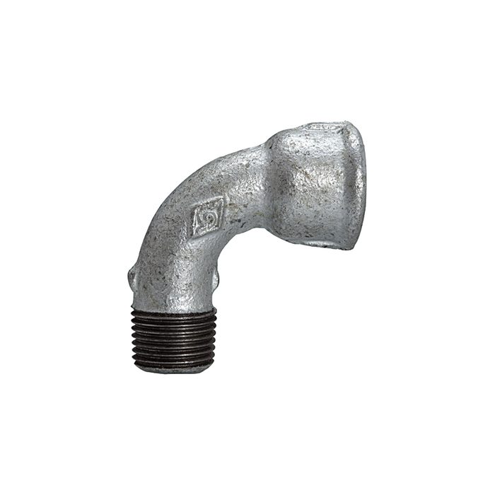 [112839] RIEGLER Elbow 1a, short, 90°, IT/ET, Rp/R 3/4, black malleable cast iron