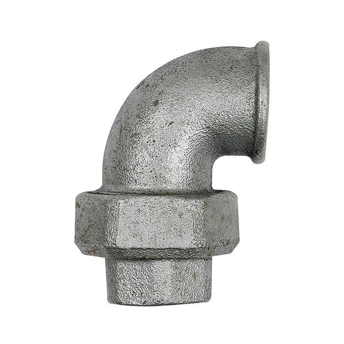 RIEGLER Fitting elbow 95, IT/IT, Rp 1 1/2, black malleable cast iron