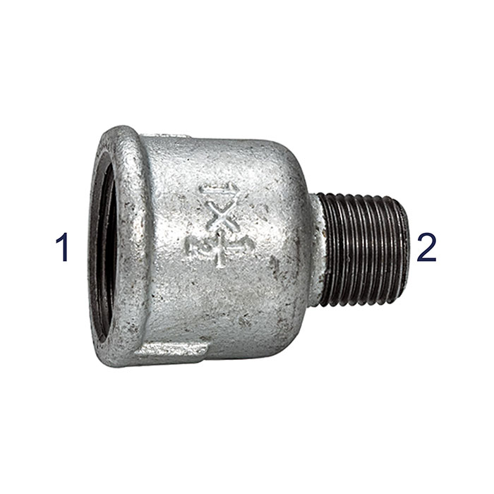 RIEGLER Reducing sleeve 246, IT/ET, Rp 3/4, R 1/2
