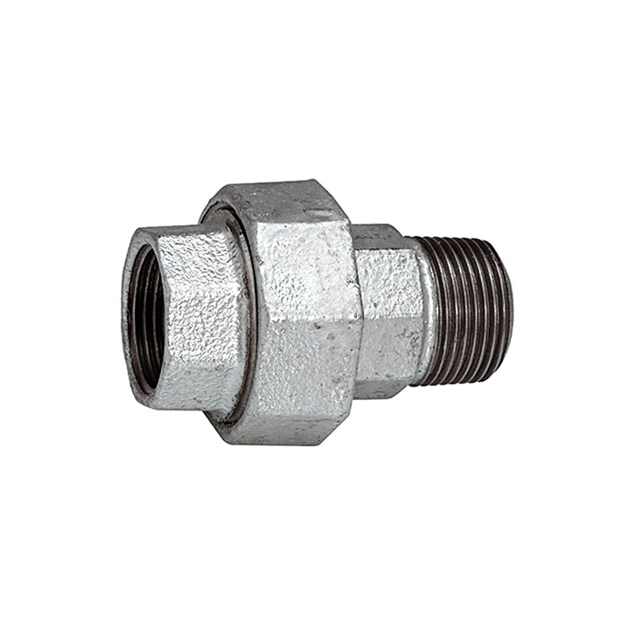 RIEGLER Fitting 341, IT/ET, Rp/R 2 1/2, black malleable cast iron