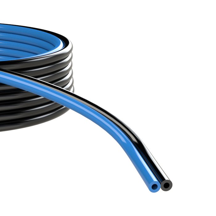 [113717] RIEGLER Polyurethane DUO hose (PUR), Hose Ø 10x8 mm, Roller length 25 m