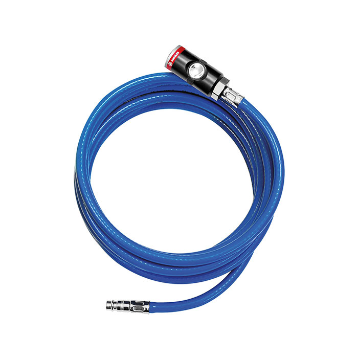 [113852] RIEGLER Soft PVC workshop hose set, Safety coupling, Hose Ø 11x6.3, 10 m