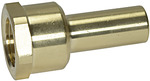 RIEGLER Aufschraubstutzen MS, IG 3/4 BSP, f. Rohr Außen-ø 22 mm
