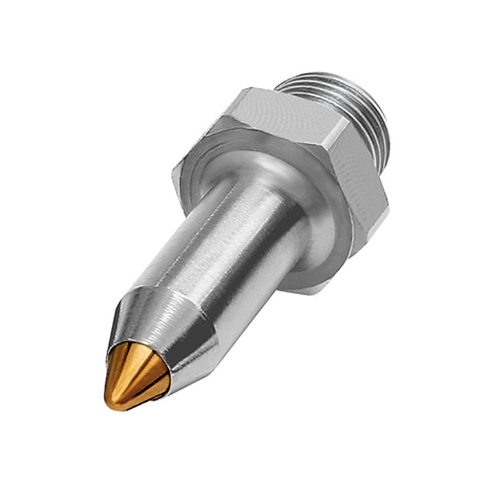 RIEGLER Feinstrahldüse, M12x1,25, Stahl vern., MS, Düsen-Außen-ø 10 mm, 2