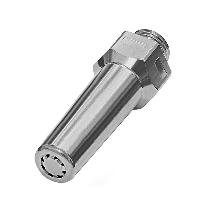 RIEGLER Low noise round nozzle, M12x1.25, Nozzles-exterior Ø 11 mm