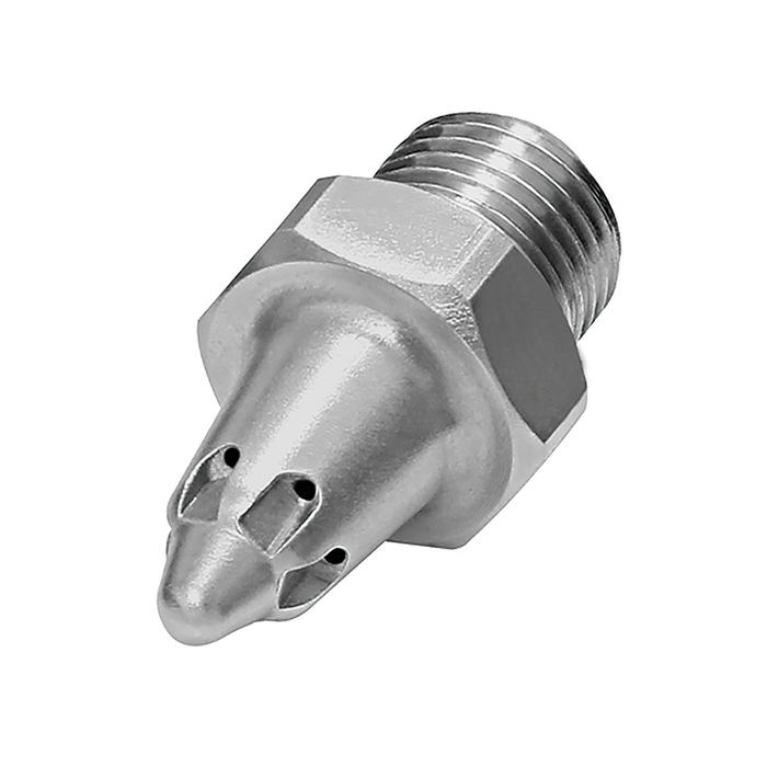 [114361] RIEGLER Low noise round nozzle, M12x1.25, Nozzles-exterior Ø 11 mm