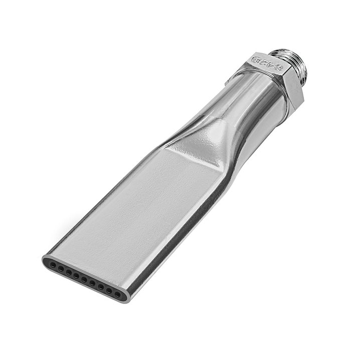 [114364] RIEGLER Low noise flat nozzle, M12x1.25, Nozzle width 21.5 mm